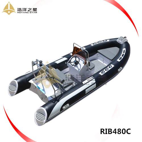 RIB4804.8米速玻璃钢船快艇游艇钓鱼船玻璃钢游艇