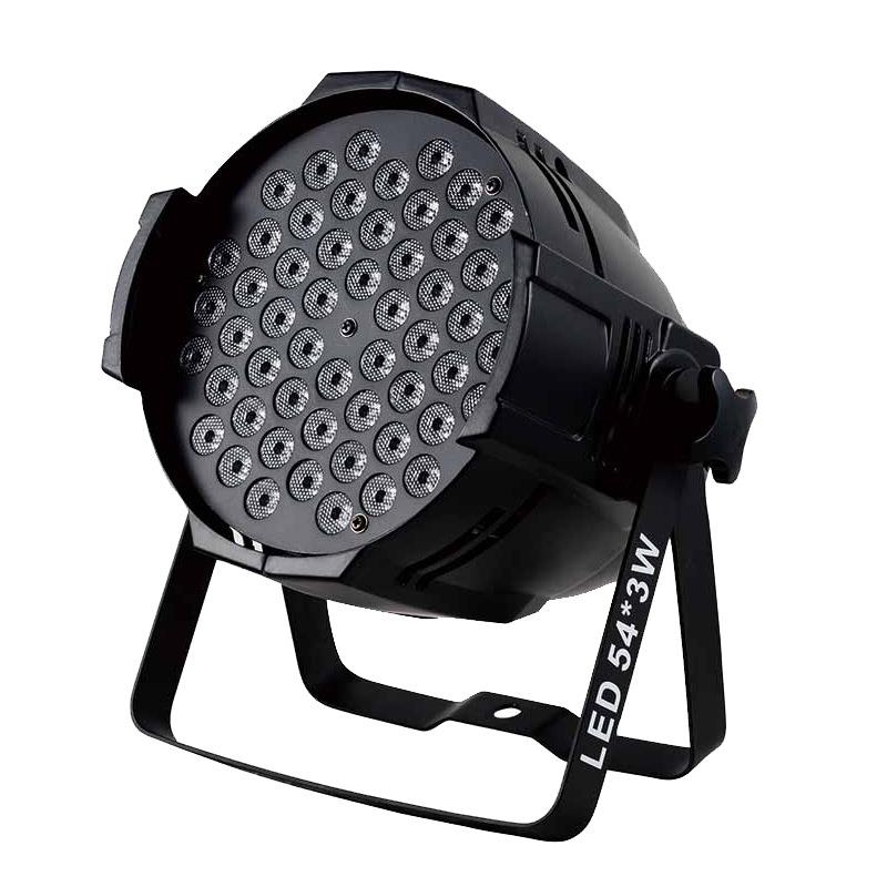 户外防雨54颗帕灯LED54X3W RGBW染色帕灯婚庆演出舞台灯光酒吧灯