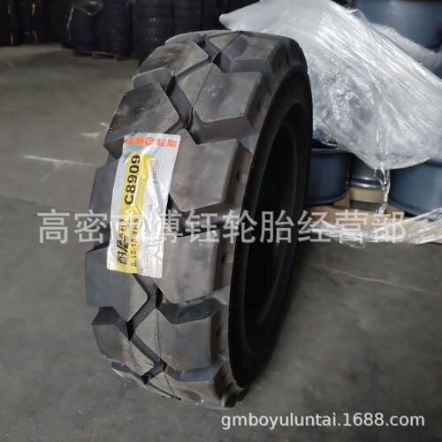 正新C8909花纹实心轮胎 6.50-10 28x9-15 合力杭叉3吨3.5吨600-9
