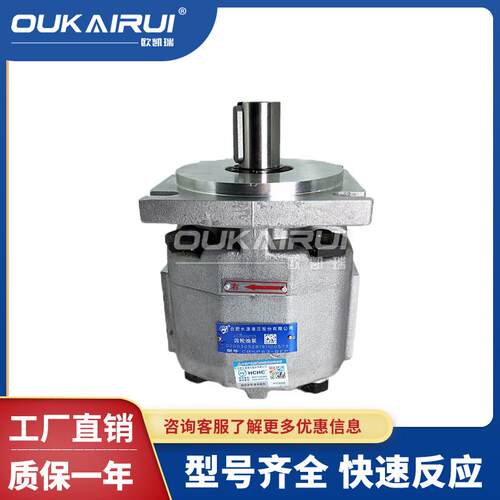合肥液压齿轮泵CBKP-60-BFP定量齿轮泵液压油泵总成