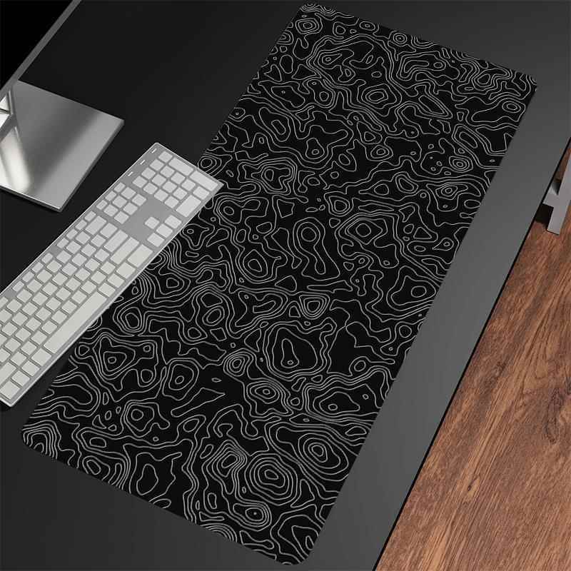 Black And White Mouse Pads Gaming Mousepad Gamer Mouse Mat K