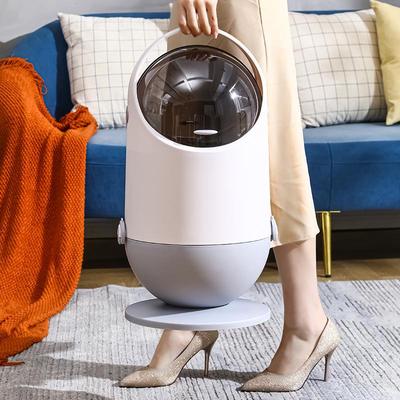 垃圾桶家用轻奢创意卫生间厨房有盖垃圾箱客厅卫生纸巾厕所收纳篓