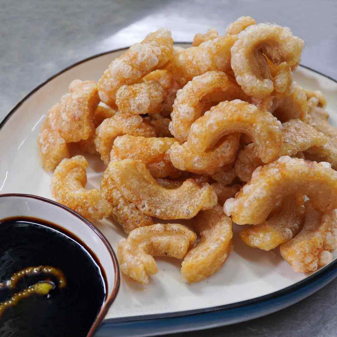 湖南特产桂阳香酥脆皮猪油渣零食小吃五花肉猪肉脂渣四季豆炒油渣