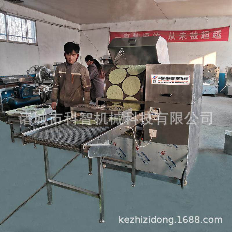 全自动薄饼机 土司蛋糕虎皮纹蛋皮机 自选加热方式一机多用机器