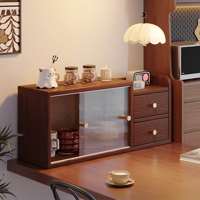 餐边柜桌面收纳柜餐桌边置物架杯架茶水柜厨房橱柜台面储物小柜子,住宅家具,餐边柜,淘宝优惠券,粉丝福利购,淘宝优惠卷