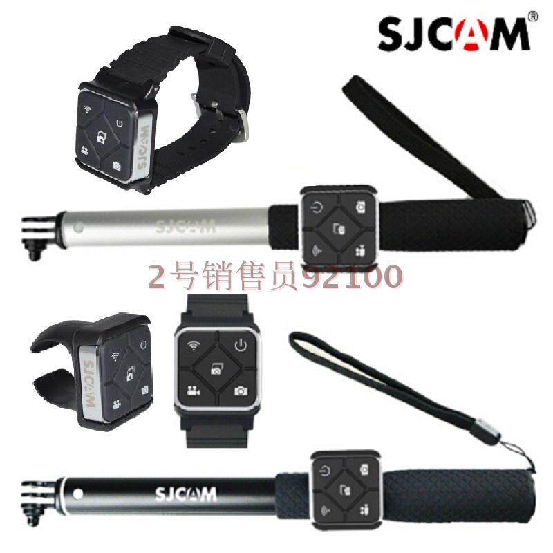 SJCAM原装C200/300配件山狗SJ6/11 自拍杆wifi遥控器SJ8Pro手表带