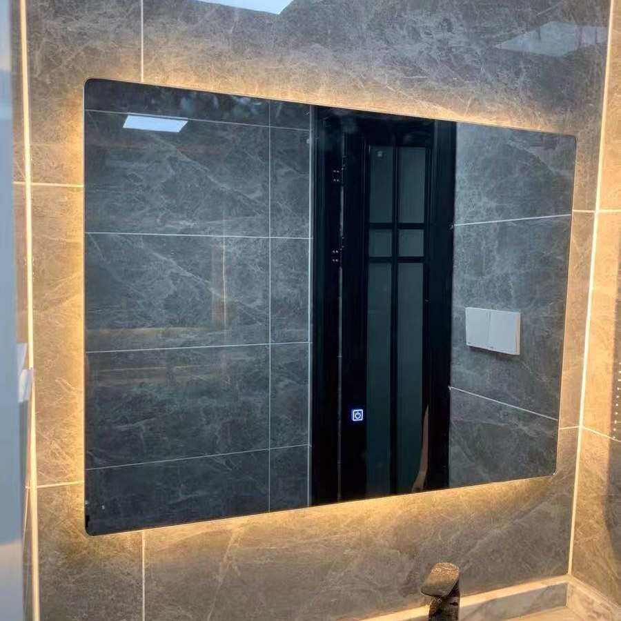 智能方形浴室镜柜单独挂墙式卫生间带灯防雾镜子圆形轻奢收纳镜箱,家庭/个人清洁工具,浴室镜,淘宝优惠券,粉丝福利购,淘宝优惠卷