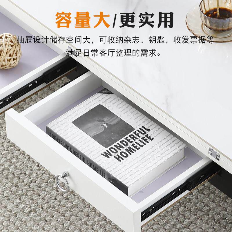 多功能升降茶几餐桌两用二合一小户型可折叠移动家用一体式茶几变