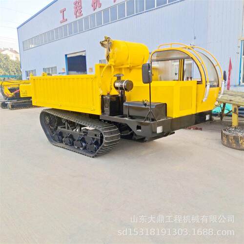 沙漠板材履带运输车光伏板搬运工程车工程橡胶带转运车