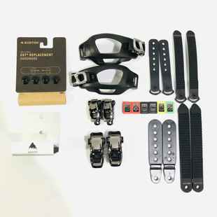 BURTON固定器配件绑带齿条扒扣EST螺丝雪板挂墙支架step on裤夹