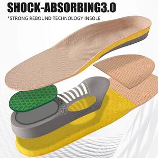 Support PVC Shoe Insole Sole Health Arch Foot Orthotic Flat