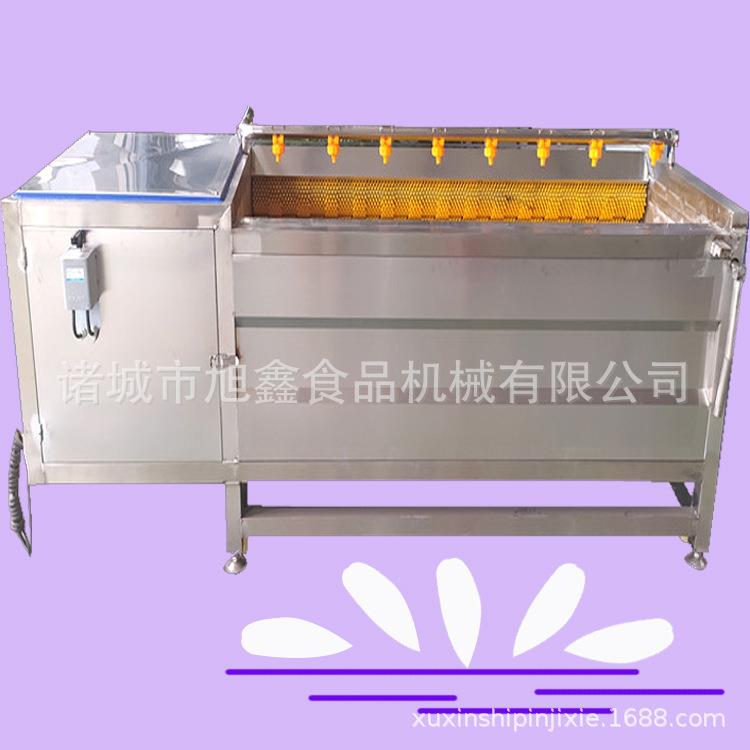 商用大型毛辊去皮清洗机土豆黄瓜红薯莲藕西红柿等果蔬去皮清洗机