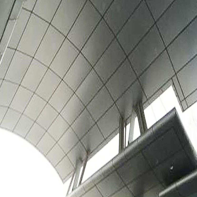 装饰造型单板弧形艺术外墙异型单曲才 铝直供汇厂家单板装饰铝