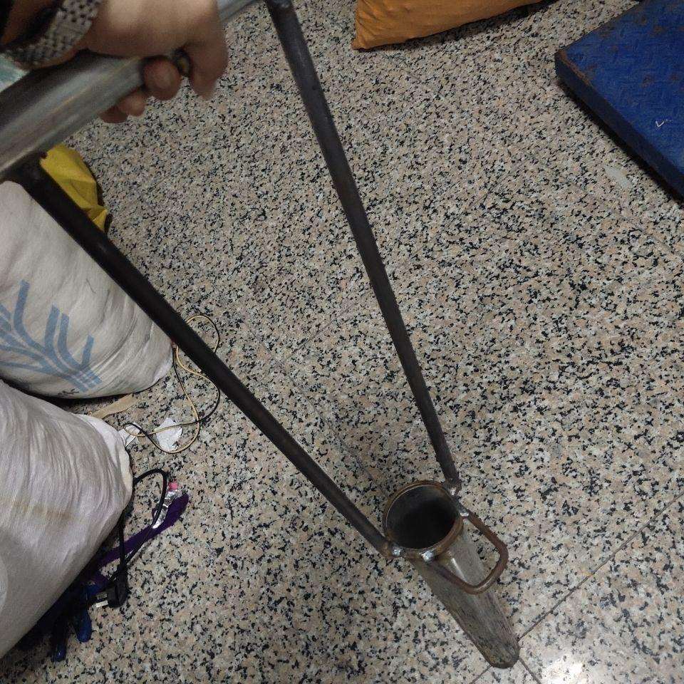 搭棚钢管工具打孔器种植农用大棚打洞器竹子棚圆孔西瓜打洞机
