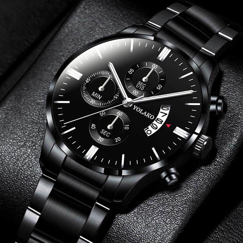 Fashion Men Watch Luxury Quartz Wristwatch Business Watches - 实物图