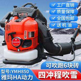 汽油吹风功机TKO力大棚吹雪机森林灭器 大率冲风灭火机四程背负式