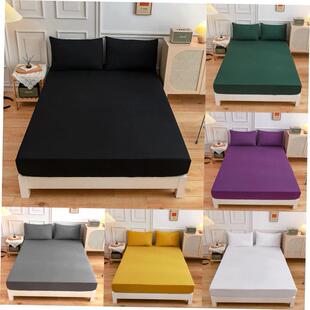 King Size bed sheets fitted sheet pillow cases 床笠 枕套