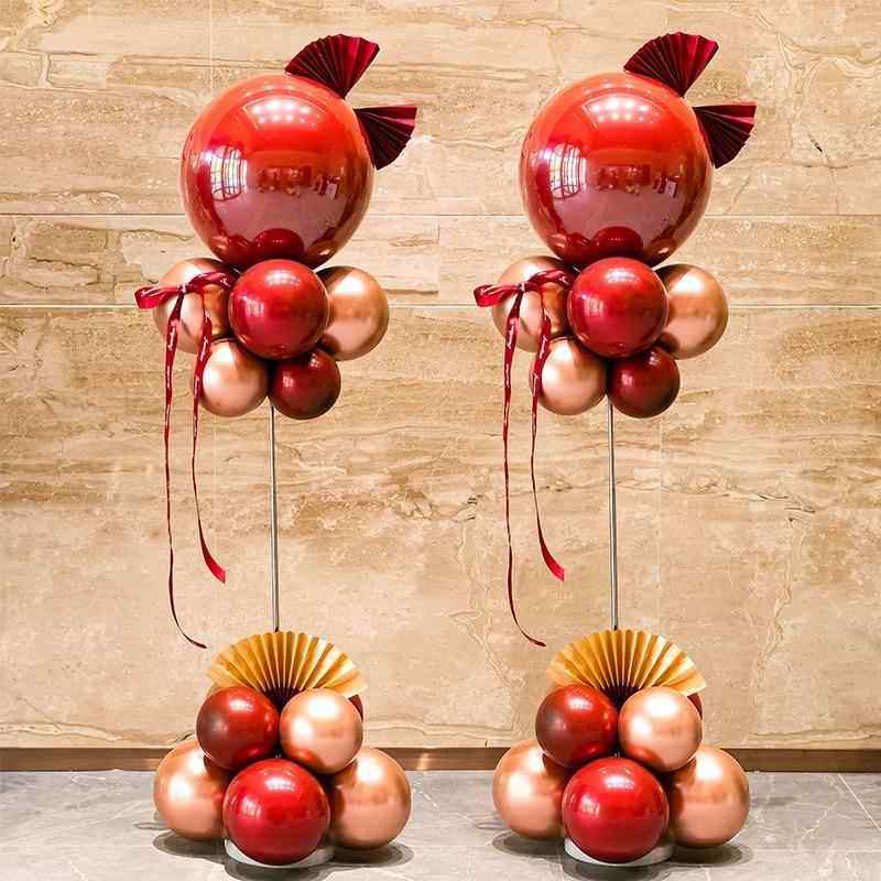 结婚气球路引装饰场景布置订婚宴迎宾波波球红色立柱地飘婚庆用品,节庆用品/礼品,路引,淘宝优惠券,粉丝福利购,淘宝优惠卷