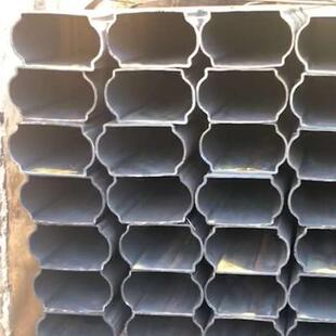 材质Q195 镀锌椭圆管 黑退料椭圆管 平椭圆管 可折弯 30X60