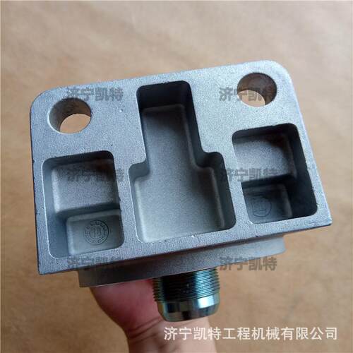 PC60/70-8新款油水滤芯座6271-71-7310 柴油预滤器铝座配件