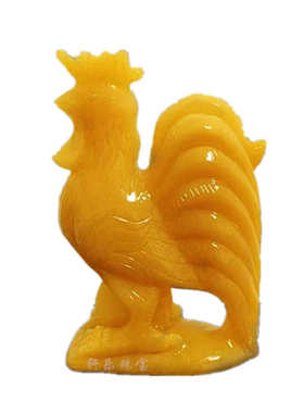 厂家直销米黄玉黄玉生肖鸡玉石玉器摆件工艺品礼品办公商务