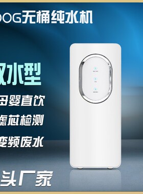 600G净水器家用厨房大流量净水机双出水直饮RO反渗透纯净水过滤器
