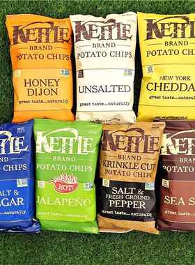 可特手制作薯片大包天然土豆片膨化休闲零食KETTLE POTATO CHIPS