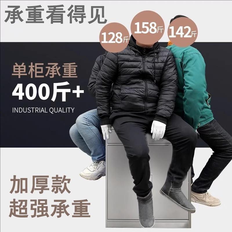 锈钢304矮柜文件储INK不物料资带锁工具柜收纳柜特厚抽屉床头柜