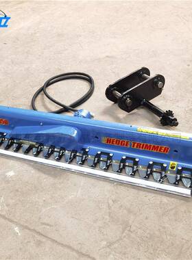 边坡打草灌木修剪机绿化带割台式绿篱机挖机属具芦苇收割机