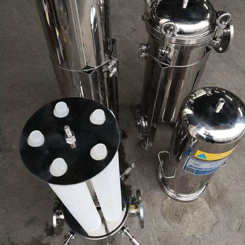 供应不锈钢滤芯过滤器 DN50 40 32 法兰 快装连接 可达0.01um