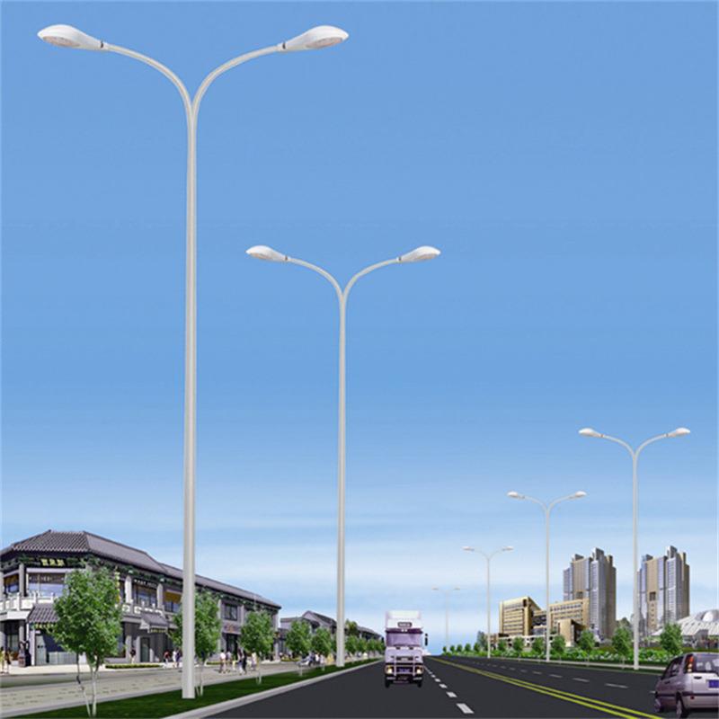 厂家直供新农村道路海螺臂单臂LED路灯户外一体化工程道路照明灯