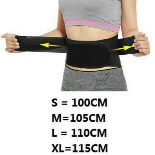 Magnetic Waist Support Back Support Brace Belt Lumbar Lower