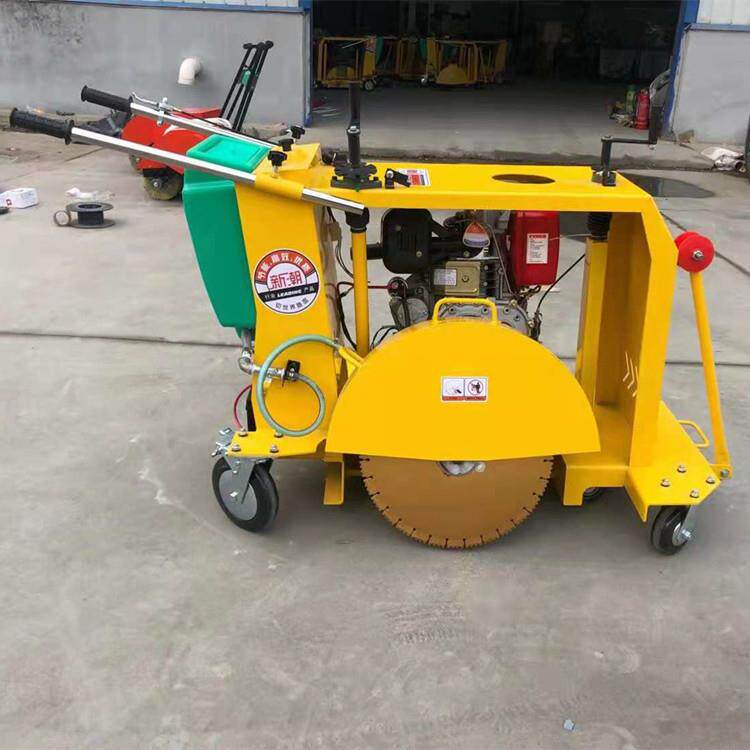 手推式井盖切割机混凝土地面割圆机市政下水道圆弧切割机