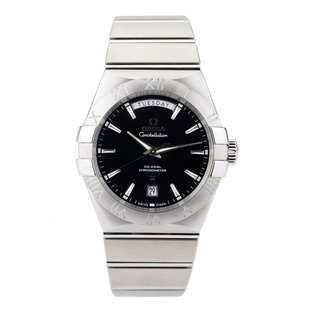 公价61200 欧米茄星座自动机械男表123.10.38.22.01.001 9.8新