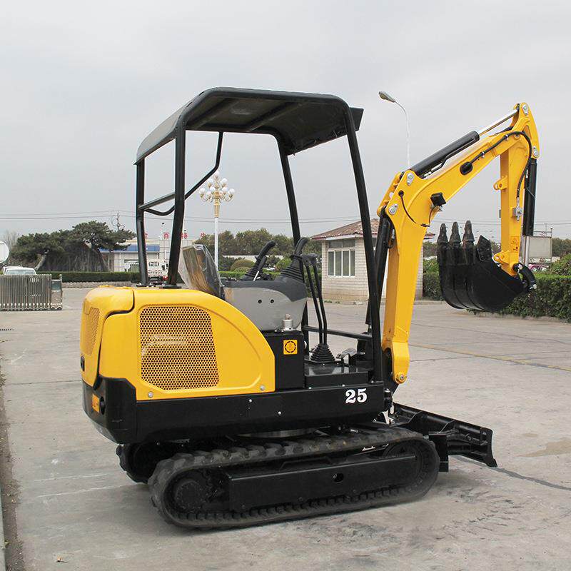 电动小型挖掘机农场助力岩石破碎miniexcavatorEZ-25