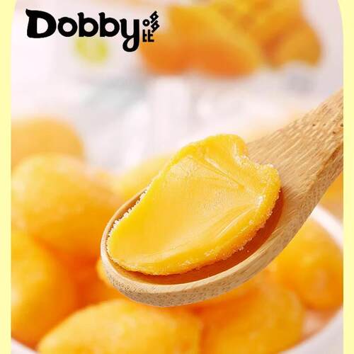 哆比Dobby蒟蒻白桃果汁软糖100g葡萄椰浆陈皮味网红零食小吃糖果