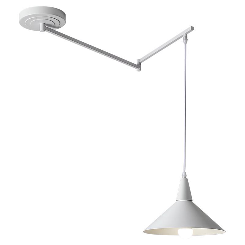 摇臂款飞碟创意网红吊灯现代简约风餐厅灯个性造型饭桌可移位灯饰