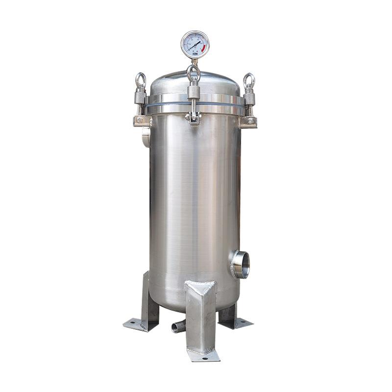 布袋袋式过滤器工业污水泥沙杂质拦截处理柴油过滤器400*810*2袋