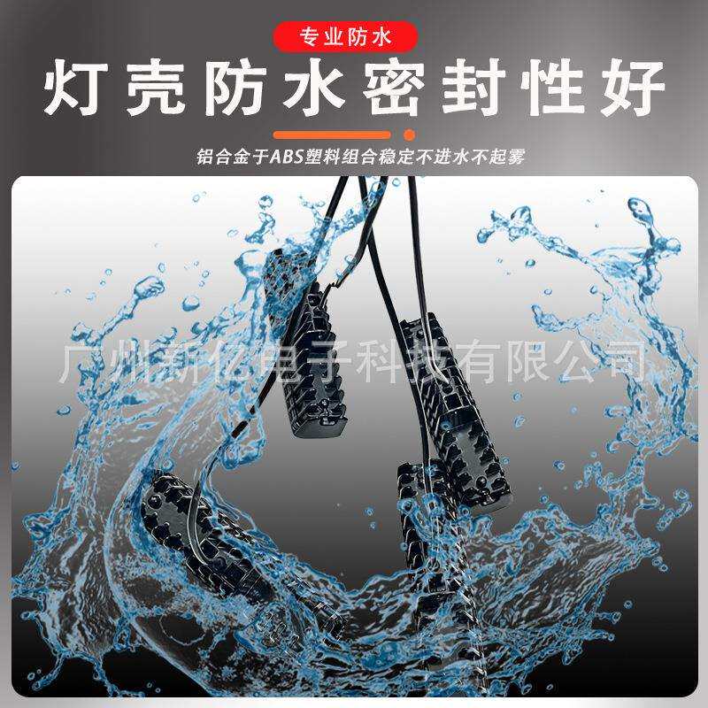 12- 24V汽车货车LED一字日行灯铺助灯越野改装照明警示灯跨境厂家