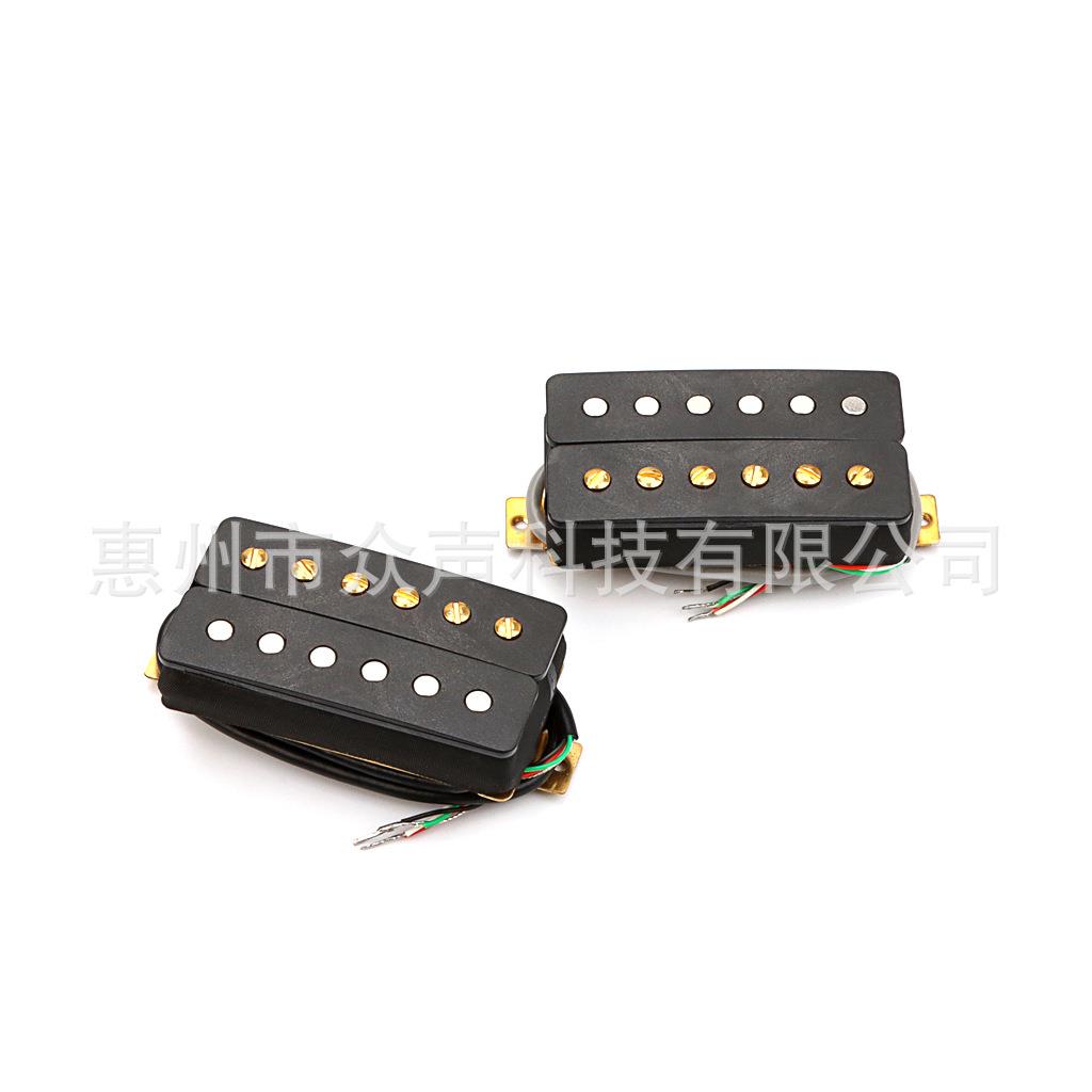 六弦钢纸板吉他双拾音器