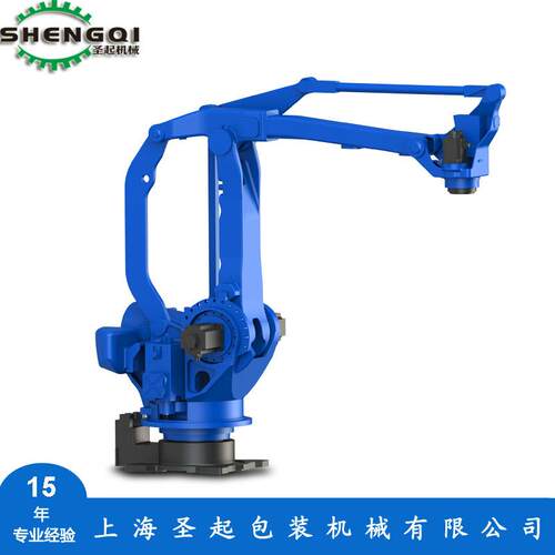 专业供应装箱码垛上下料机器人袋包纸箱机械手臂码垛生产线