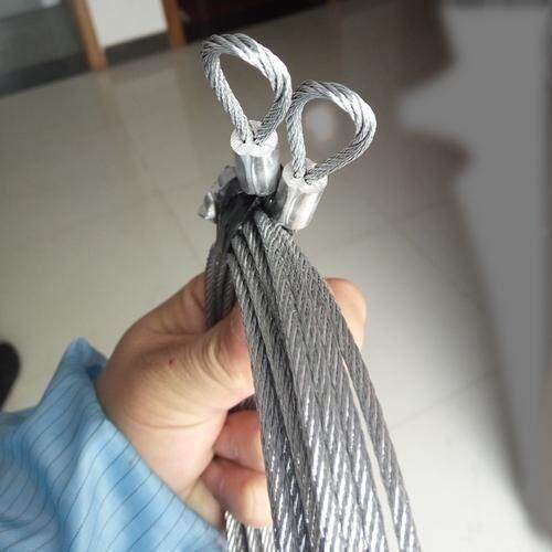 优质抗氧化钢丝绳电动卷帘门拉绳钢丝绳缆绳翻版车库门配件套装