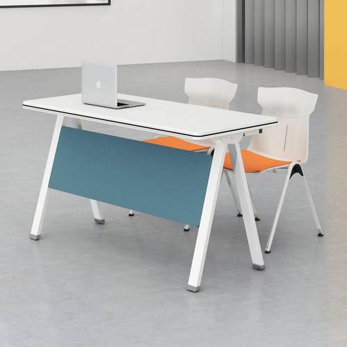 折叠培训桌组合拼接会议桌长条桌阅览桌培训机构课桌辅导班桌滑轮