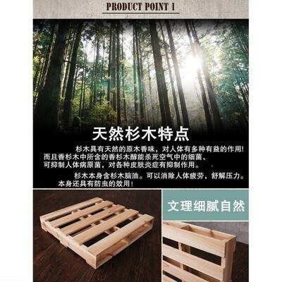 Cargo pallet wood bunk bed Japanese free combination bed Nor