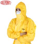 新款 级耐T腐蚀酸碱防油防水防尘实验离隔连体防 杜邦防护服ychCem