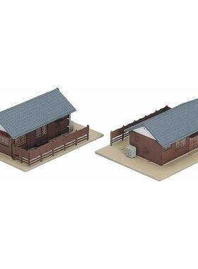 KATO N轨距 铁道官舍2屋装 成品 23-235 铁道模型用品
