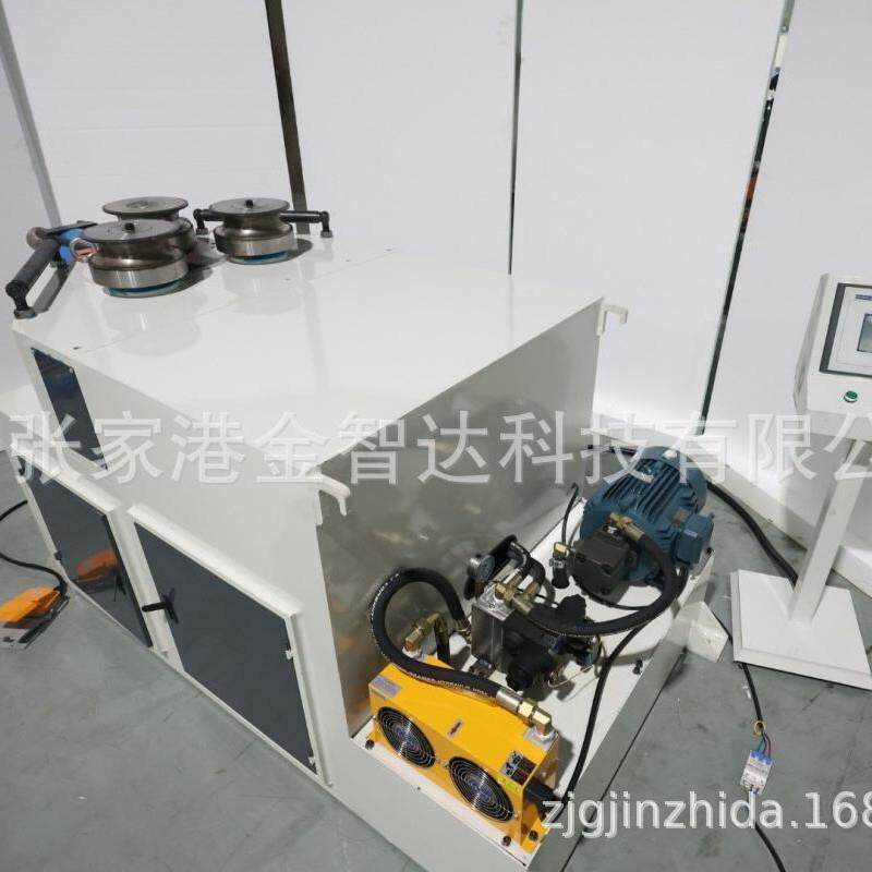 厂家直供三轮液压全自动滚圆机不锈钢管弯弧卷圆机