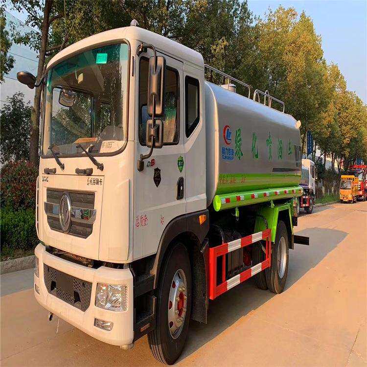 国六东风多利卡D9康机230马力15吨洒水车15方工地降尘30米雾炮车