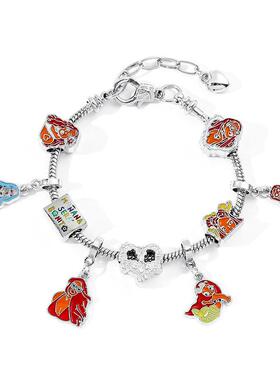 Sanrio KT Cat Kuromi Bad Bunny Bracelet DIY beaded jewelry