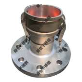 304不锈钢快速连接器316带法兰卸油口 带法兰内 阴端油罐车c型